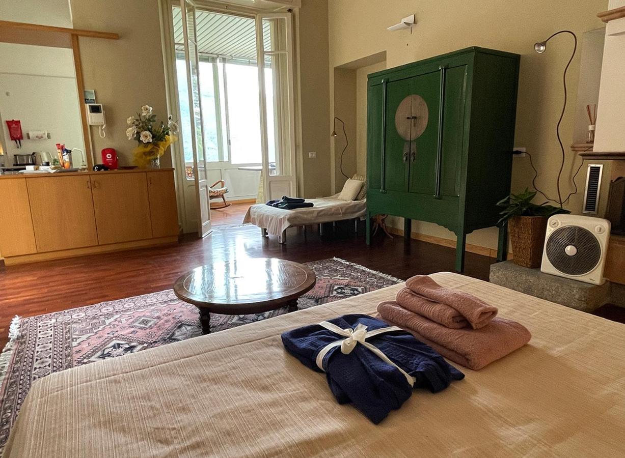 Lake Como Villa Ines Junior Apartment Faggeto Lario Esterno foto